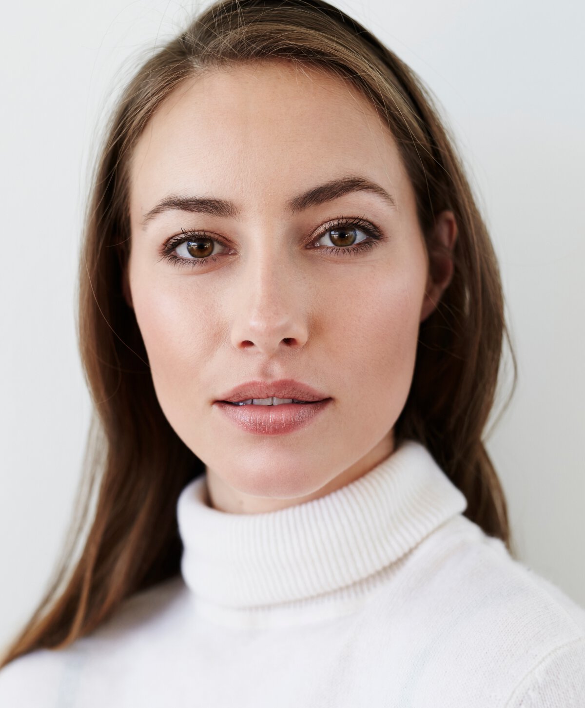 Toronto laser skin resurfacing model with brown hair